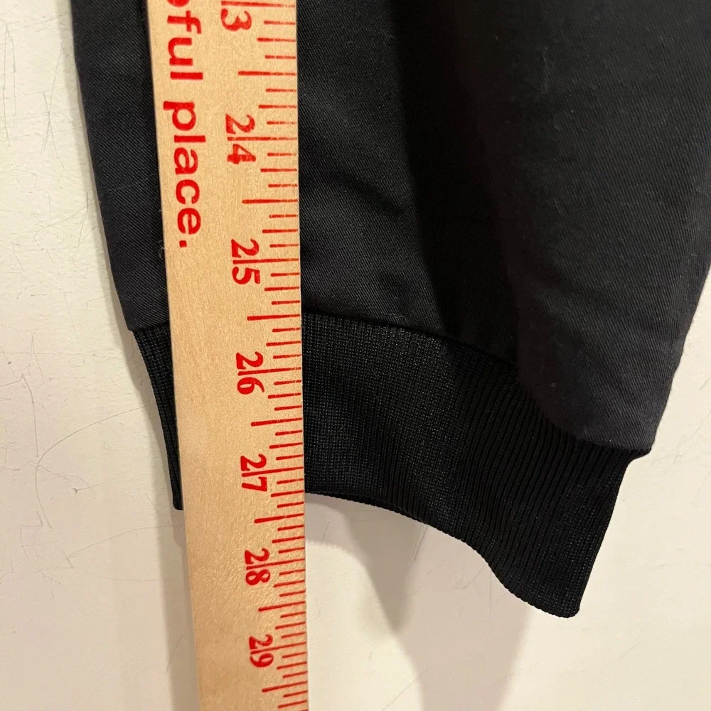 Fabletics Mens Black Red Drawstring Cargo Jogger Scrub Pants Small GJ2355298